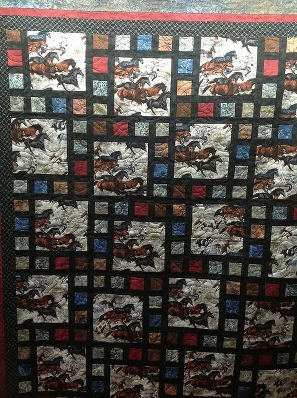 Horse Cla150630 Quilt Blanket and Home Decor