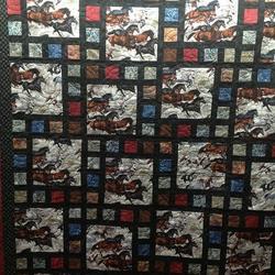 Horse Cla150630 Quilt Blanket and Home Decor