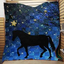 Horse Cla1610175Q Quilt Blanket and Home Decor
