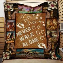 Horse Cla1610218Q Quilt Blanket and Home Decor