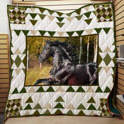 Horse Cla1610668Q Quilt Blanket and Home Decor
