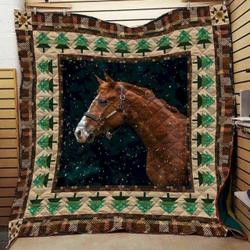 Horse Cld270664 Quilt Blanket and Home Decor