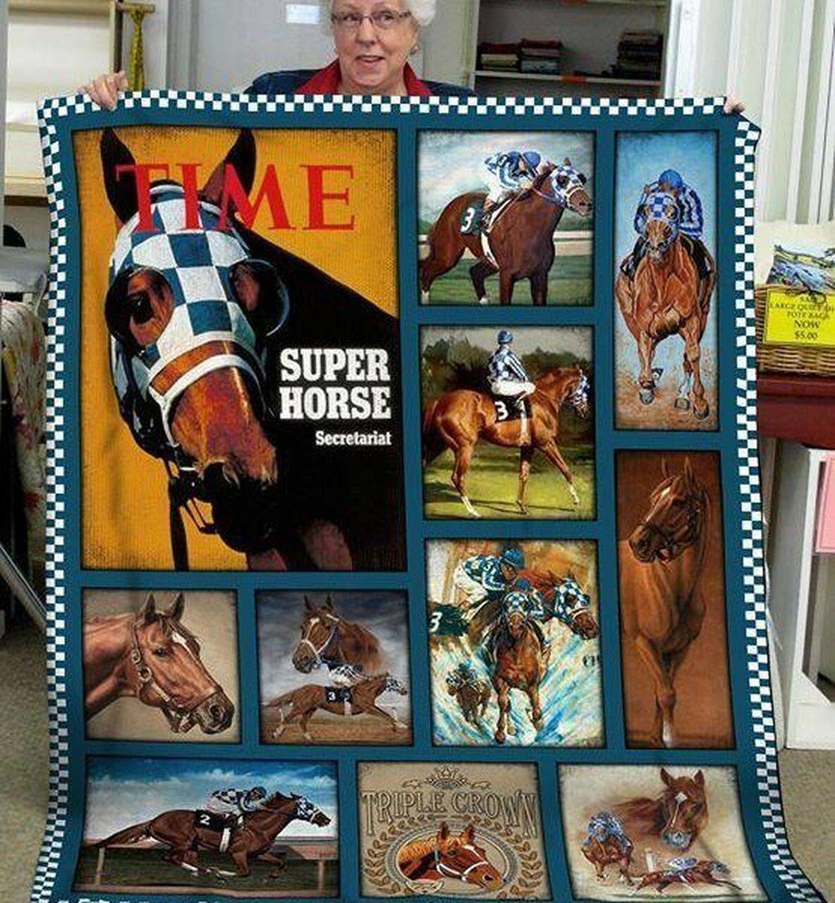 Horse Cool Quilt and Home Decor