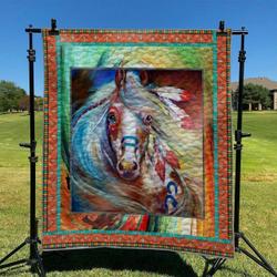 Horse Hur Quilt Bevreo and Home Decor