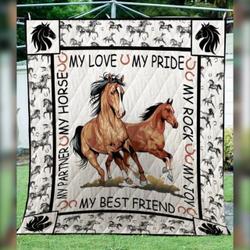 Horse Hur Quilt bo and Home Decor