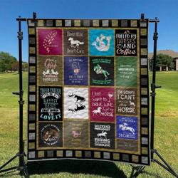 Horse Hur Quilt ca and Home Decor