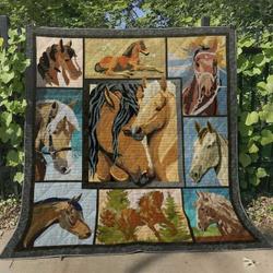 Horse Hur Quilt Cysiaj and Home Decor