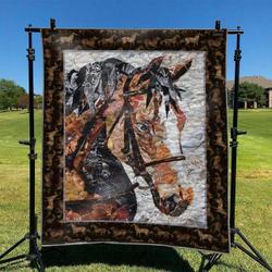 Horse Hur Quilt Cysivt and Home Decor