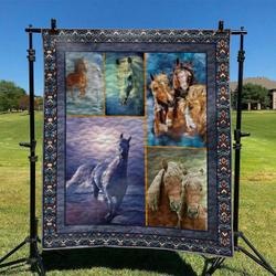 Horse Hur Quilt Cysixx and Home Decor