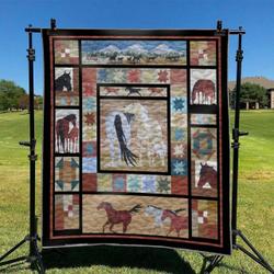 Horse Hur Quilt lv and Home Decor