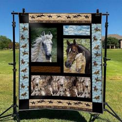 Horse Hur Quilt tt and Home Decor