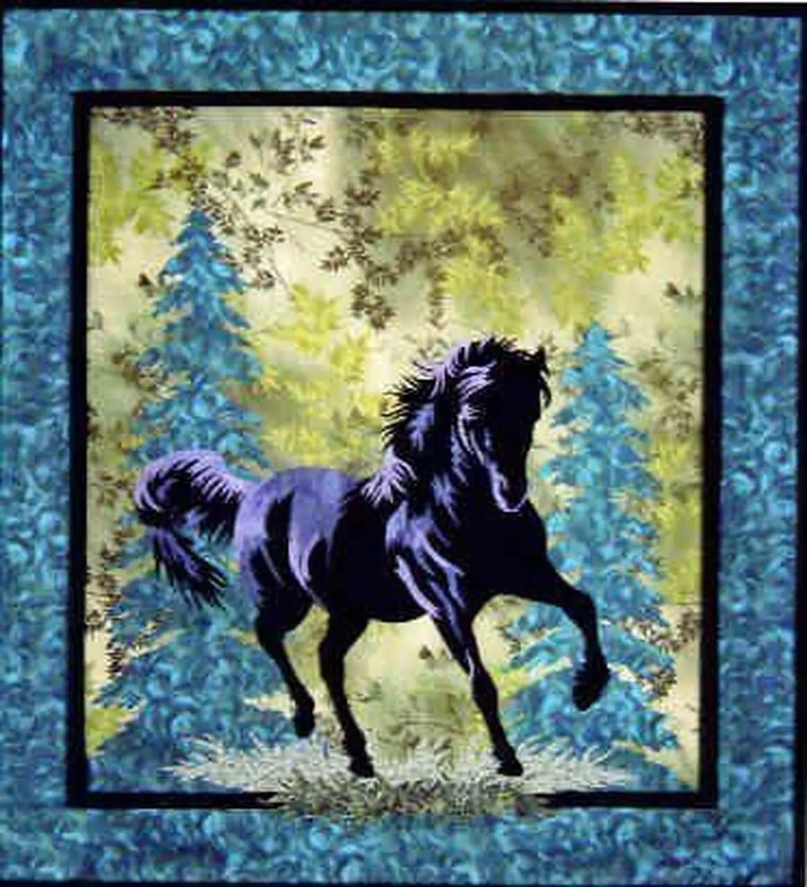 Horse Hur Quilt vm and Home Decor