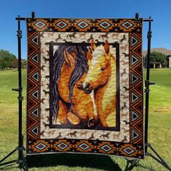 Horse Hur Quilt zq and Home Decor