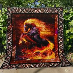 Horse Life Is A Journey Quilt Blanket Dhc04012006Dd and Home Decor