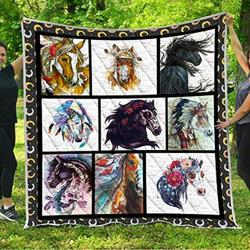 Horse Like To Be You Quilt Blanket Dhc0201201257Td and Home Decor