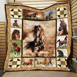 Horse Quilt Blanket Dhc0910465Vt and Home Decor