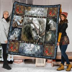 Horse Quilt Blanket Dhc09121440Dd and Home Decor