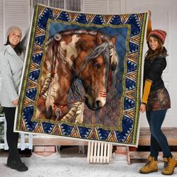 Horse Quilt Blanket Dhc09121533Dd and Home Decor