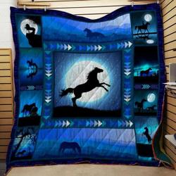 Horse Quilt Blanket Dhc1402678Td and Home Decor