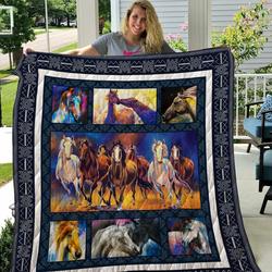 Horse Quilt Blanket Dhc2911148Vt and Home Decor