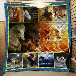 Horse Show You Bl Quilt Blanket Dhc0201201259Td and Home Decor