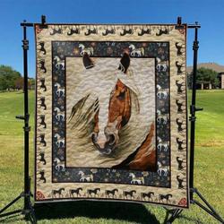 Horse Td2709462 Quilt Blanket and Home Decor
