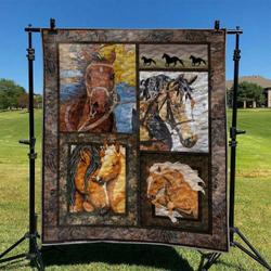 Horse Td2709470 Quilt Blanket and Home Decor