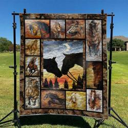 Horse Td2809613 Quilt Blanket and Home Decor