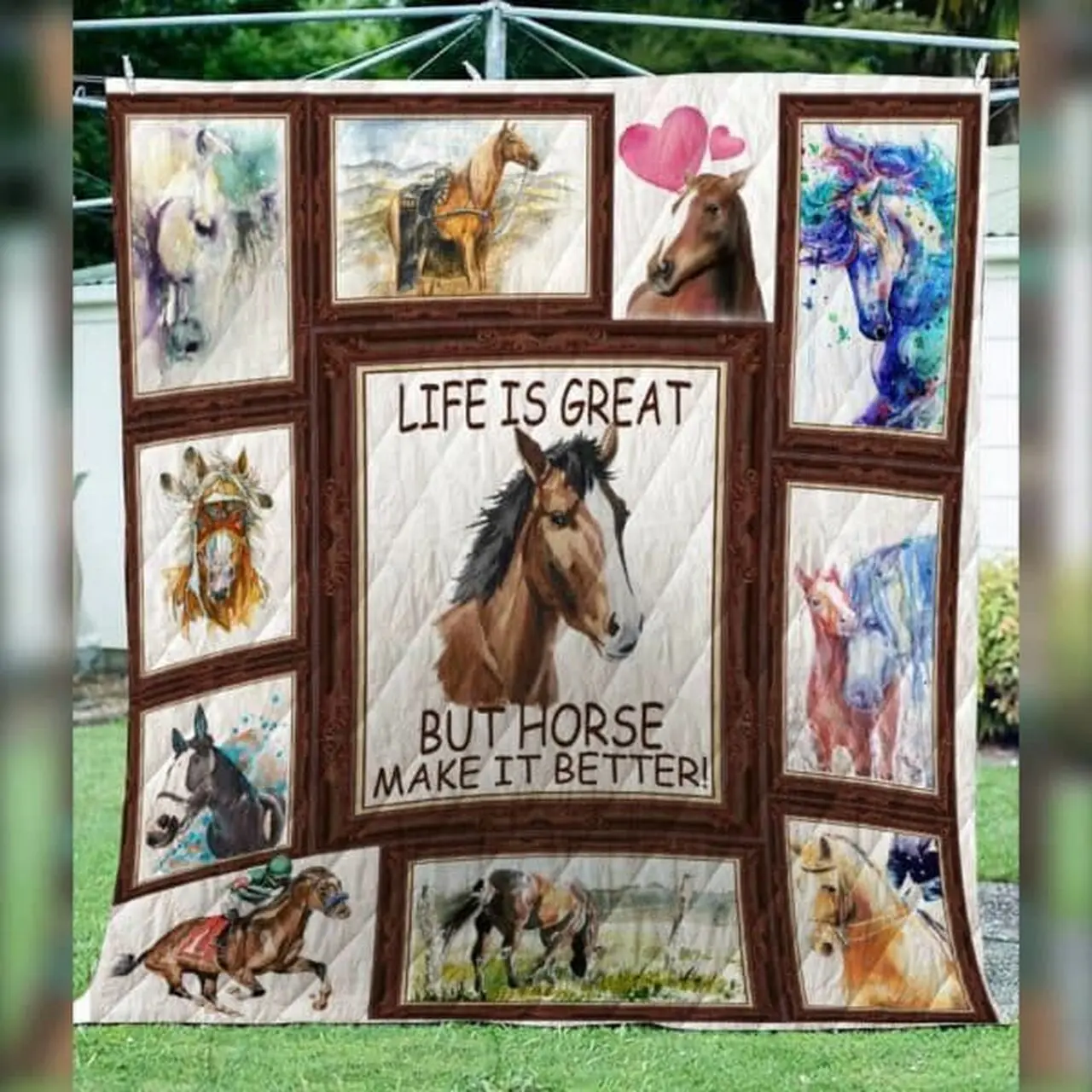 Horse U Quilt Ex and Home Decor