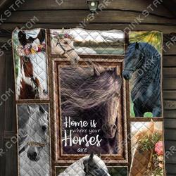 Horse Vcb Quilt Derqdi and Home Decor