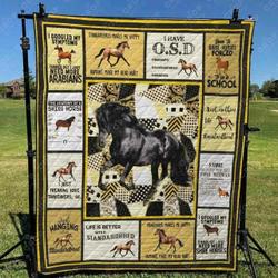 Horse1 Blanket Th1307 Quilt and Home Decor