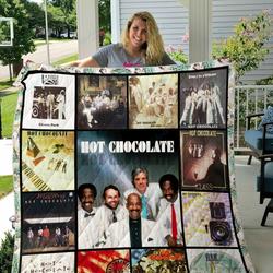 Hot Chocolate Album Covers Quilt Blanket and Home Decor