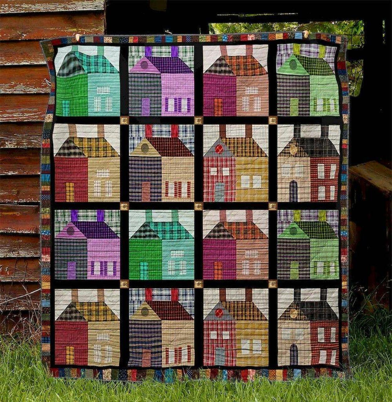 House Mh110524 Quilt Blanket and Home Decor