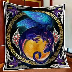 House Of The Dragon Quilt Blanket and Home Decor