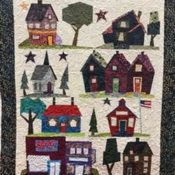 Houses Cla1110354Q Quilt Blanket and Home Decor