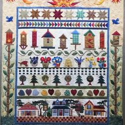 Houses Cla1910330Q Quilt Blanket and Home Decor