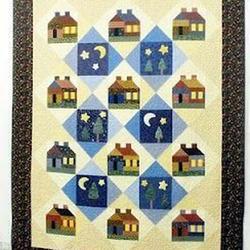 Houses Cla1910338Q Quilt Blanket and Home Decor
