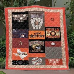 Houston Strong Quilt Blanket Lv01  Quilt and Home Decor