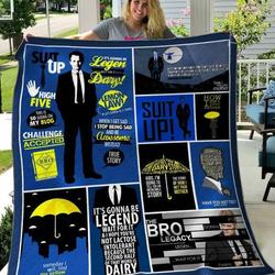 How I Met Your Mother Quilt Blanket Hvt130604  Quilt and Home Decor