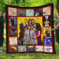 How I Met Your Mother Tv Show Fan Gift Quilt and Home Decor