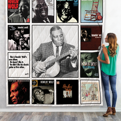 Howlin Wolf Albums Quilt Blanket 01 and Home Decor
