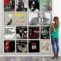 Howlin Wolf Albums Quilt Blanket 02 and Home Decor