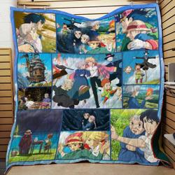 Howl’S Moving Castle Quilt Th384 and Home Decor
