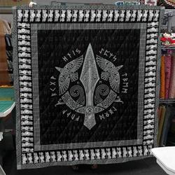 Huginn And Muninn Viking Raven Cl2100249Mdq Quilt Blanket and Home Decor