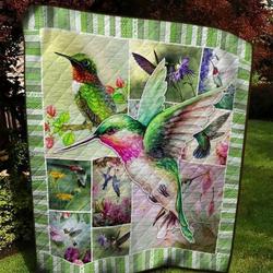 Humming Bird Sugar Free Awesome Ah Quilt Derqfn and Home Decor