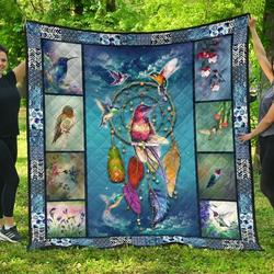 Humming Bird You Decorated My Life Quilt Blanket Dhc020120224Td and Home Decor