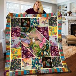 Hummingbird Bbb161027 Quilt Blanket and Home Decor