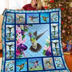 Hummingbird Bbb191003 Quilt Blanket and Home Decor