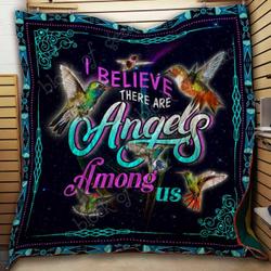 Hummingbird Cl2100256Mdq Quilt Blanket and Home Decor