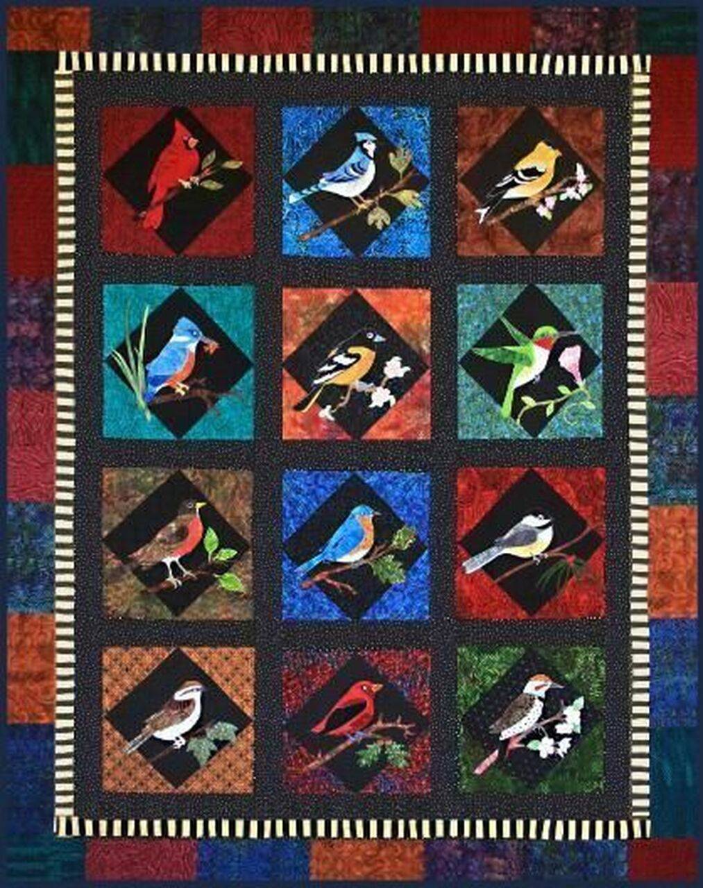 Hummingbird Cla0910431Q Quilt Blanket and Home Decor